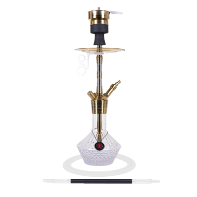 Ναργιλές AMY Deluxe Fusion Shine S SS33.02 Gold-Clear 54cm